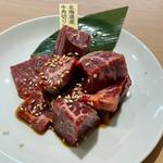 北海道産牛 角切りヒレ肉(がってんカルビ エミテラス所沢店)