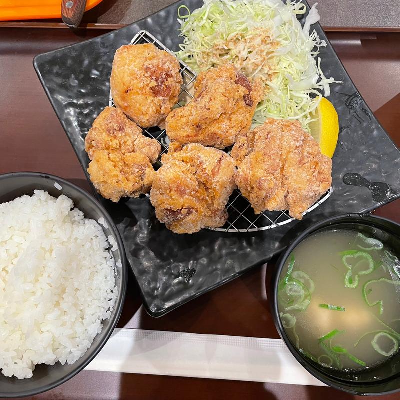 唐揚定食(鶏三和 イオンモール広島府中店 （トリサンワ）)