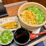 釜揚げうどん＋かしわ天(丸亀製麺ビバモール加須)