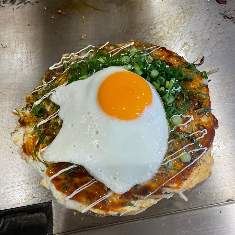 天神焼(焼きそば お好み焼き 鉄板 厳島 天満天神橋本店)