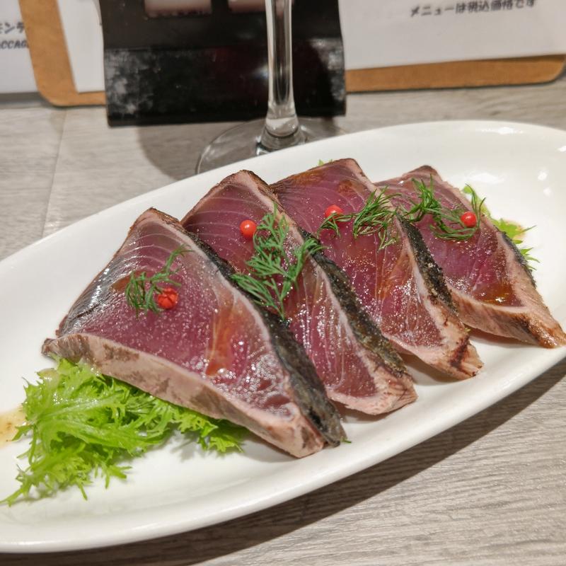 鮮魚のカルバッチョ(イタリアンバル・バジル)