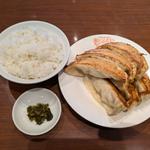 ランチ餃子(6個)ライス大(銀座天龍 池袋東武店)