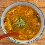 鳥だしラーメン（辛味噌・麺ハーフ）(はじめ )