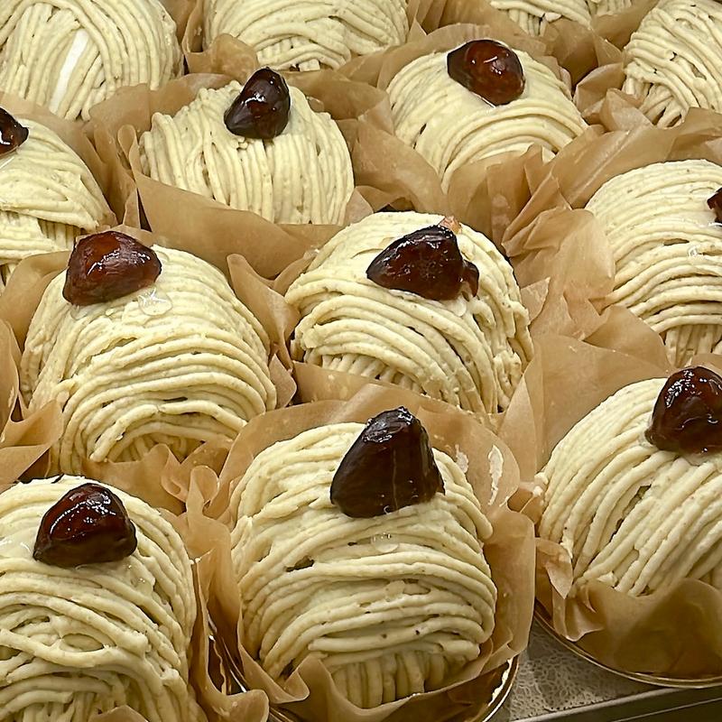 和栗のモンブラン(パティスリー ムッシュエム 本店)