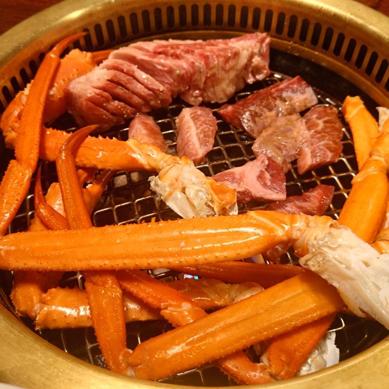 海鮮カニ焼き(カルビ一丁 御殿場店)