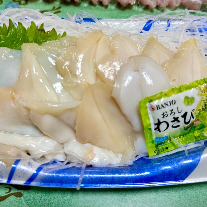 つぶ貝刺身(ベルクス 東墨田店)