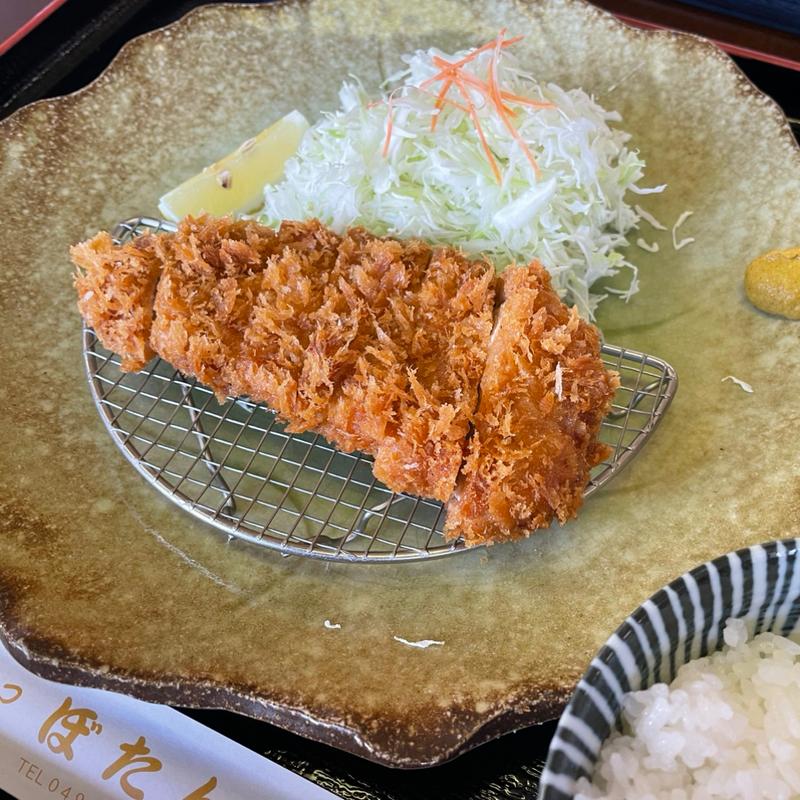 平田牧場 三元豚 ロースかつ定食(とんかつぼたん)