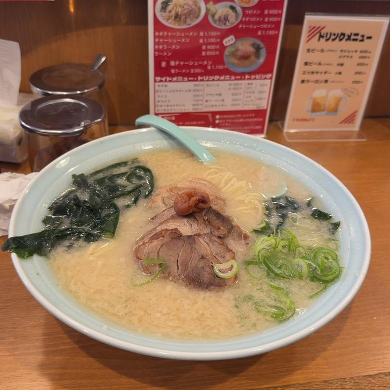 塩チャーシューメン(中)(ニューラーメンショップ主水 花棒曳舟店)