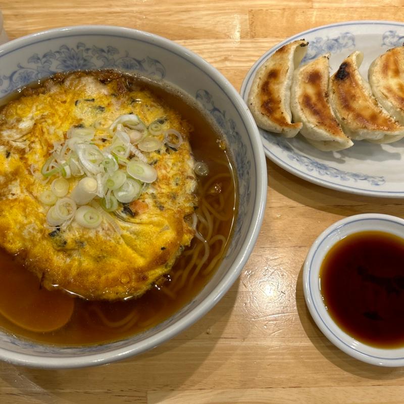 天津麺と焼餃子(ぎょうざの満洲 中野南口店)