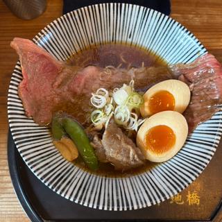 くまの牛醤油とりそば(とりそば下地橋)