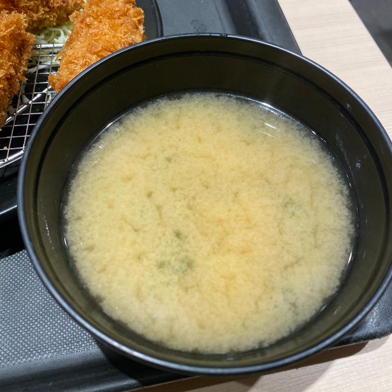 みそ汁(松のや 紙屋町店)