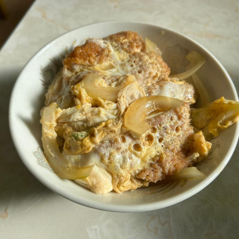 カツ丼　ラーメンセット(幸楽)
