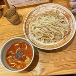 豚バラと帆立のトマトつけ麺