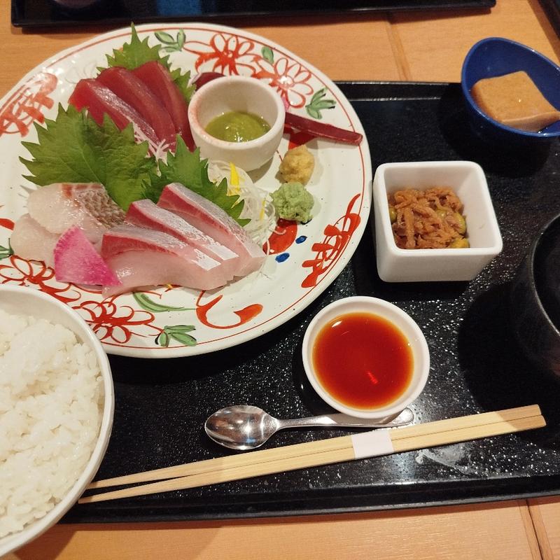 高知鮮魚のお刺身御膳(TOSA DINING おきゃく)