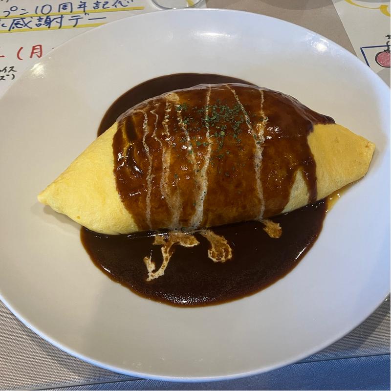 自家製デミグラスソースオムライス(キッチンエッグス （Kitchen Eggs）)