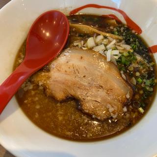 煎りにんにくらぁ麺(らぁ麺よしきゅう三鷹駅北口店)