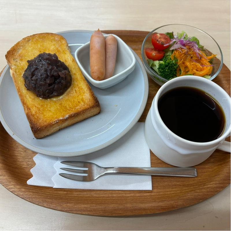 モーニングセットBセット(喫茶七番)