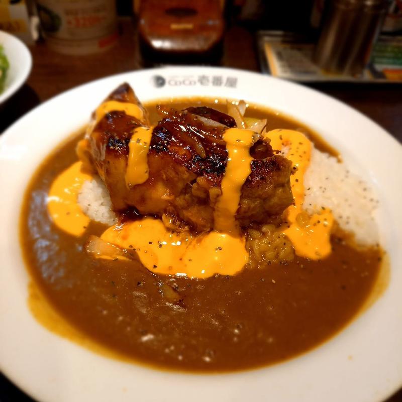 ホロ肉ドカンとBBQカレー LEVEL1(カレーハウス CoCo壱番屋 小田急祖師ヶ谷大蔵駅前店)