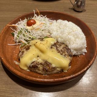 チーズバーグディッシュ(M)(びっくりドンキー 羽曳野店)