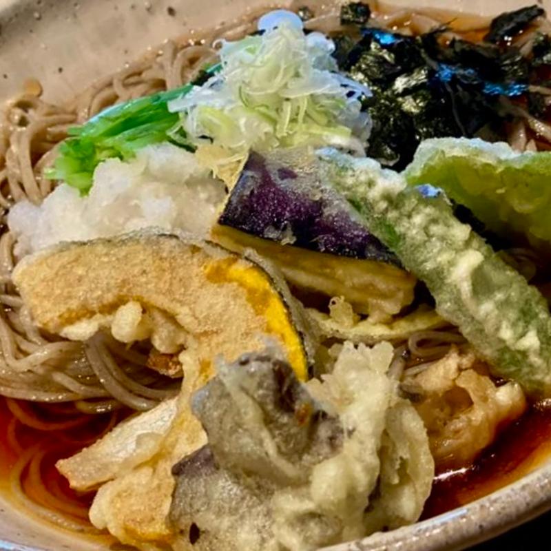 天ぷら蕎麦(霧島)