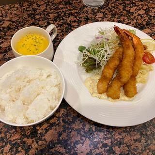 エビフライ(洋食 ふくもと)