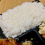 若鶏竜田揚げ定食（5個）(肉屋食堂　たけうち)