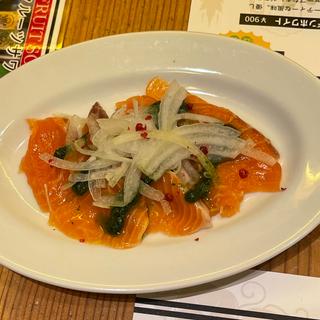 サーモンのカルパッチョ