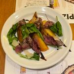 ラムフィレ肉のタリアータ