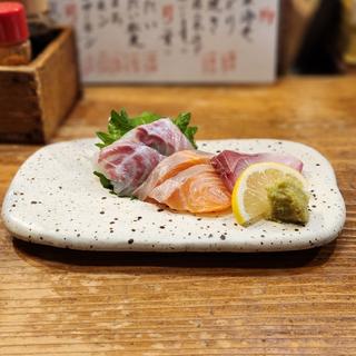 刺身三種盛り(酒場 やまと)