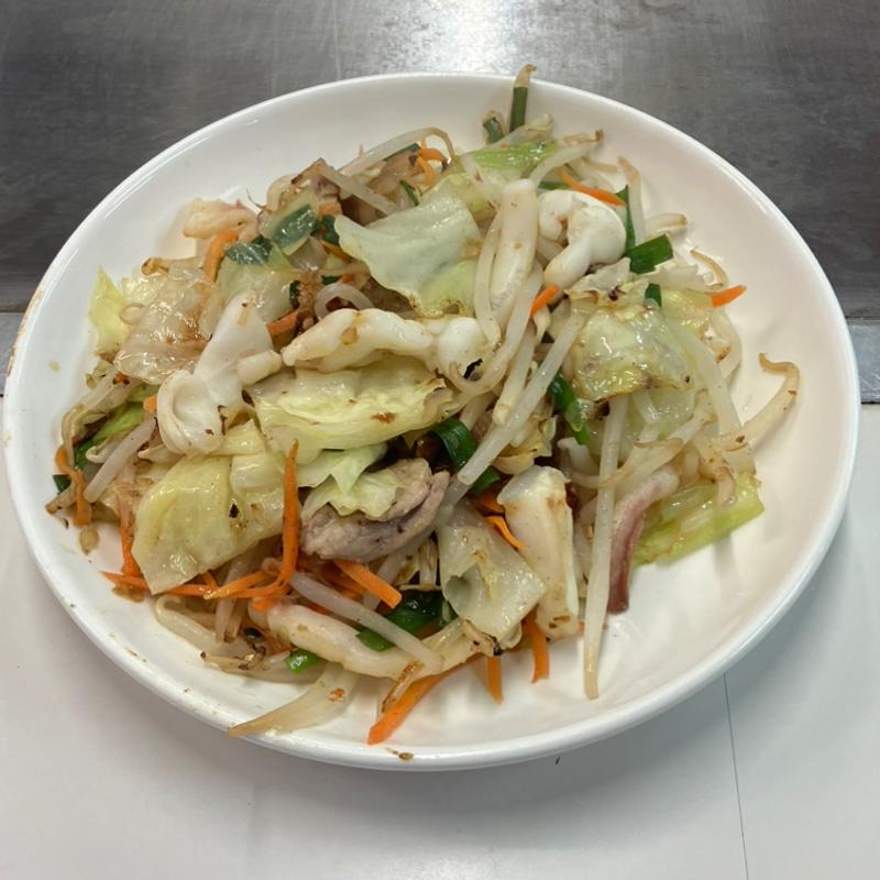 野菜いため定食(ちぐさ)