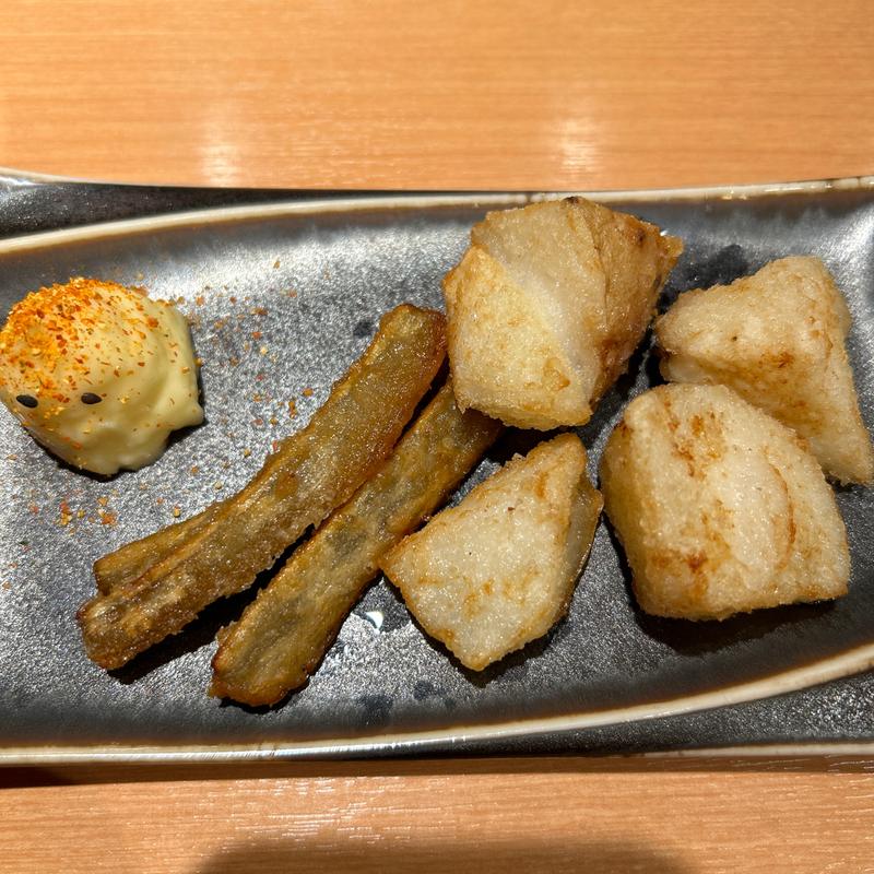 長芋と牛蒡の唐揚げ(ヱビスバー 札幌アピア店 (YEBISU BAR Sapporo Apia))