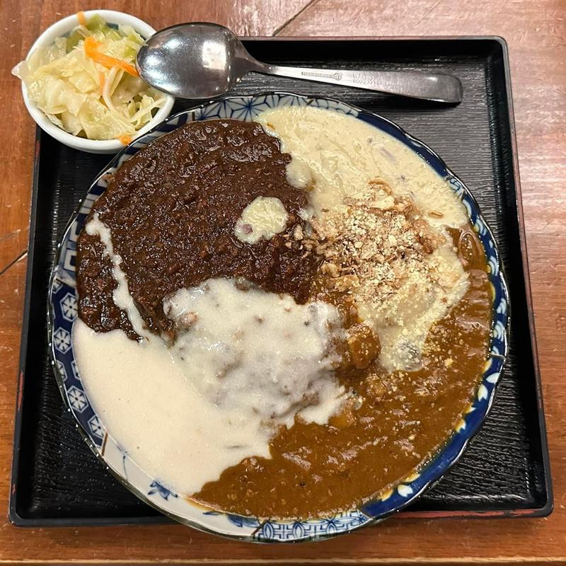 ダブルカレー(肥後橋南蛮亭)
