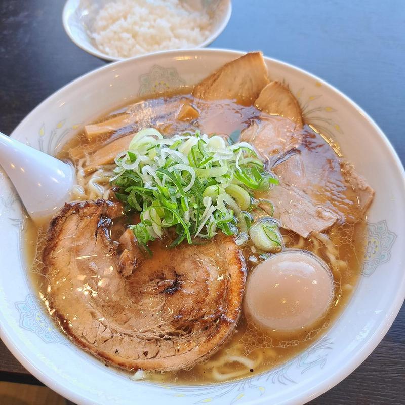 特製ラーメン 小ライス(やまだラーメン 土橋店 )