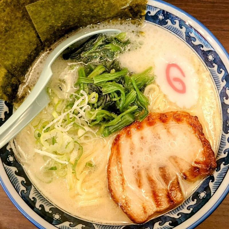 濃厚豚肩ラーメン 塩(麺屋 武士道 小岩本店)