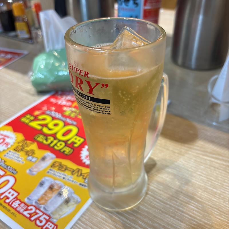 ジンジャーハイボール(れんげ食堂 Toshu 京王永山店)
