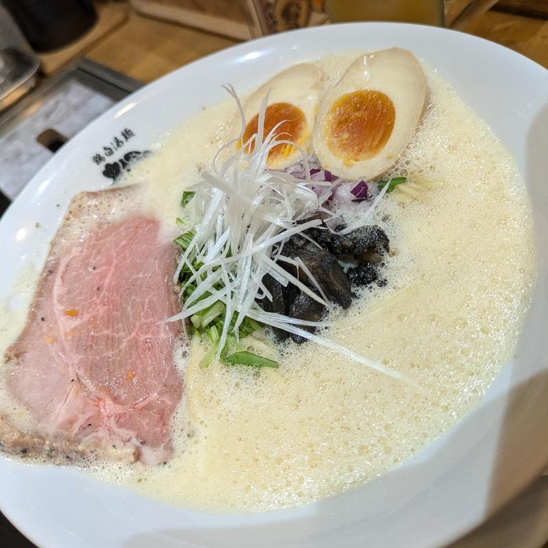 鶏白湯麺 白(鶏白湯麺石田屋)