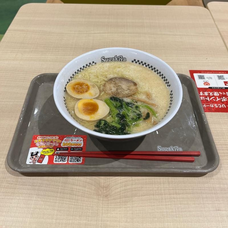 濃い味スガキヤラーメン(スガキヤ 高蔵寺アピタ店 )