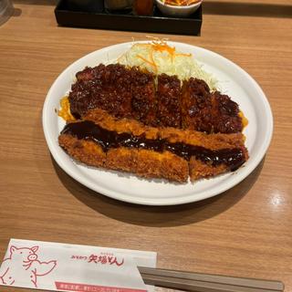 わらじとんかつ定食