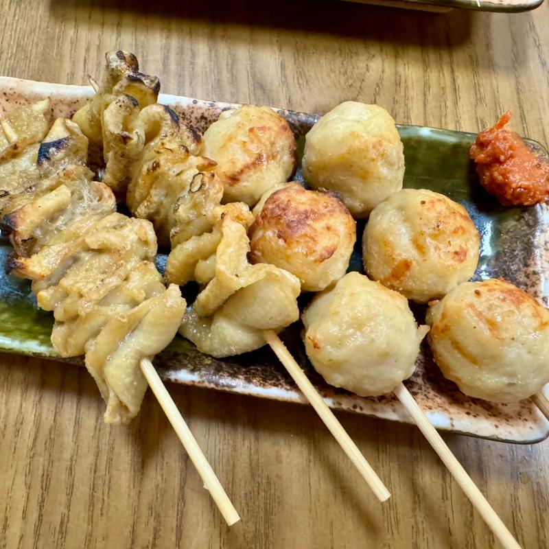 焼き鳥塩(串焼き 与兵)