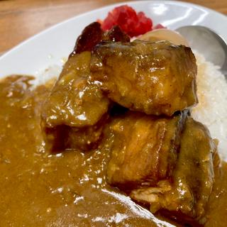 豚角煮カレー