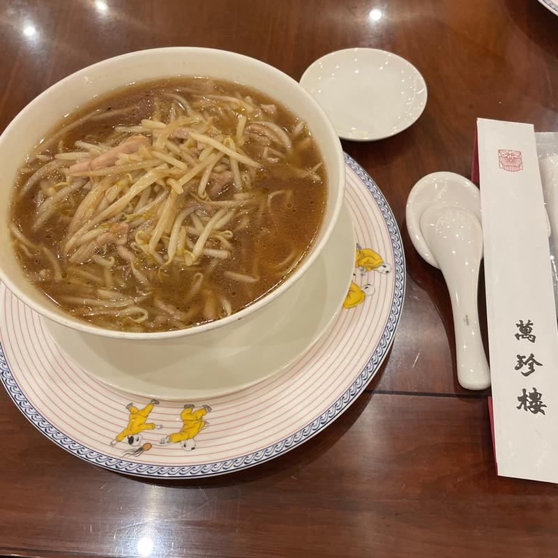 「神奈川名産百選」サンマー麺(萬珍樓本店)