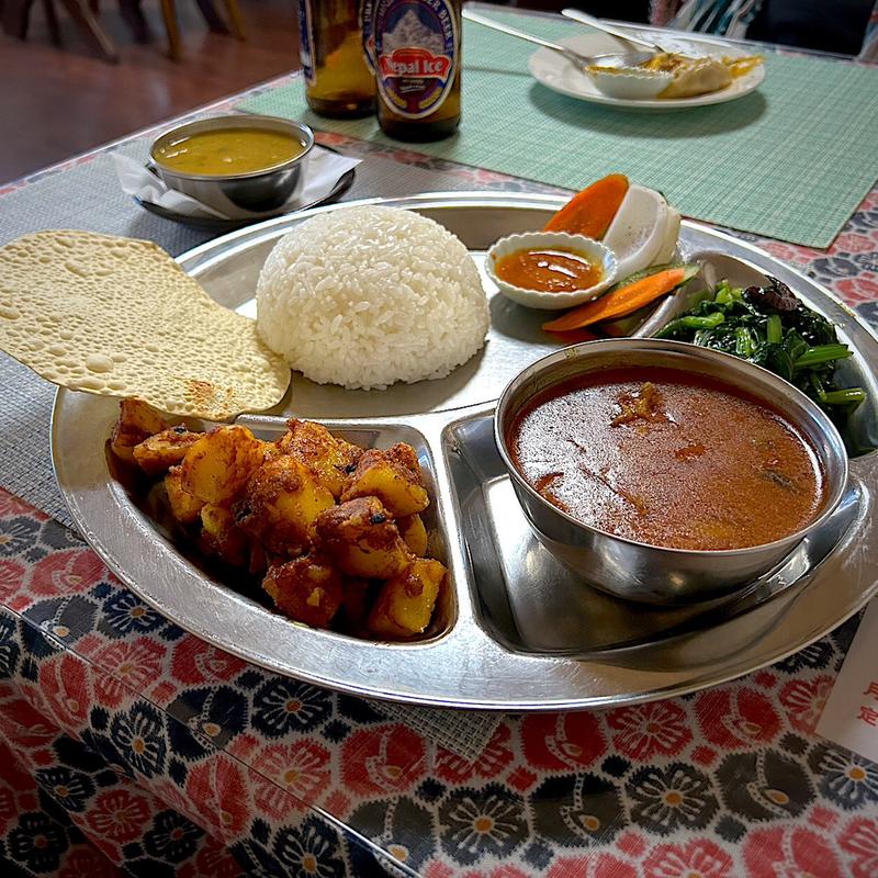 ネパールダルパートセット(Yeti （イエティ）)