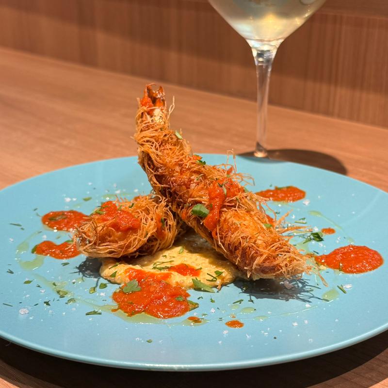 大海老 カダイフ巻き(60.4 地中海×炭焼き)