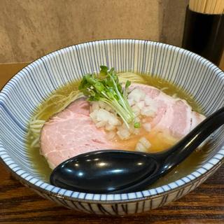 冷製生姜煮干し蕎麦(塩)(夜空と大地sake＆noodle)