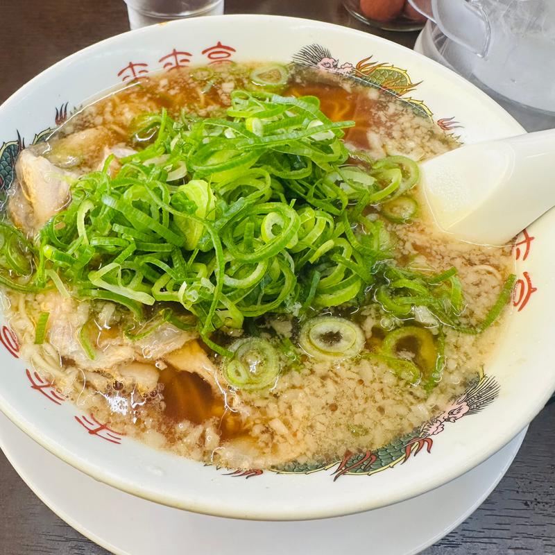 ラーメン　ネギ多め(来来亭 奈良女子大前店 )