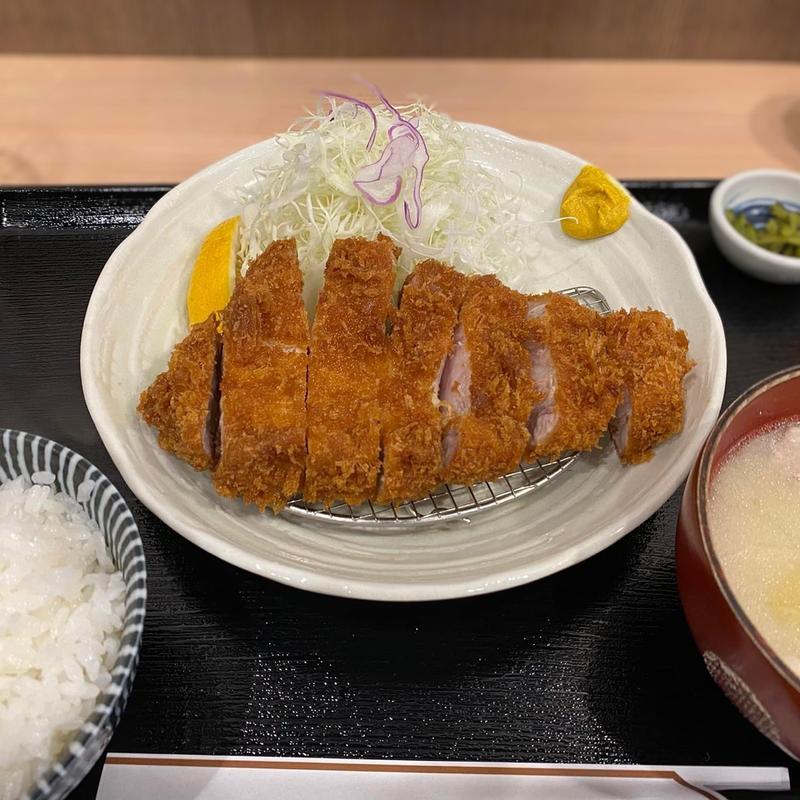 上ロース定食(とんかつ 檍 京急蒲田店)