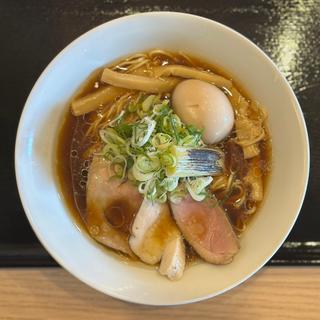 京風鶏鴨ラーメン濃口仕上げ