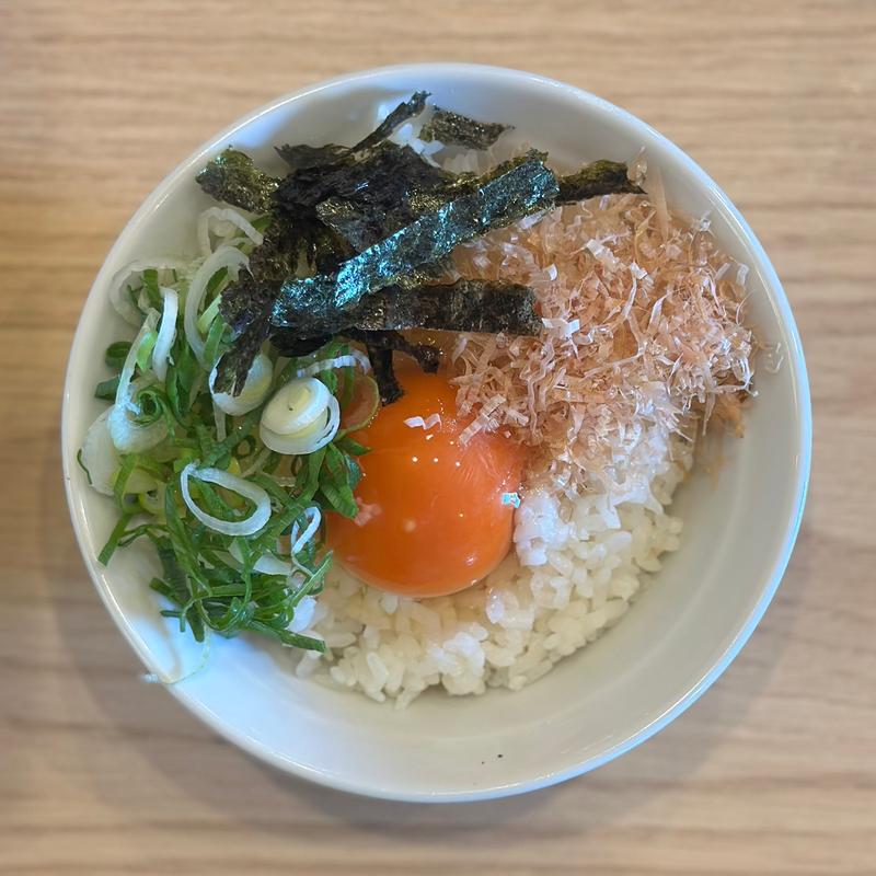 塩卵かけご飯(麺屋たけ井 羽曳野店)