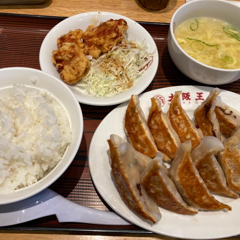 餃子定食(大阪王将 大江ゆめタウン店 )