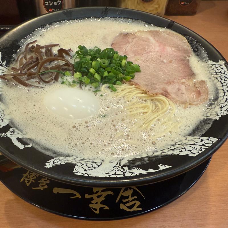 味玉ラーメン(博多一幸舎 博多デイトス店)